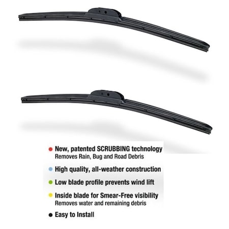 Replacement For Volkswagen Beetle Year: 2016 Heavy Duty Wiper Blades